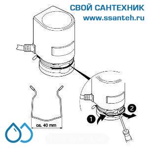 10369 Honeywell, MT4-230-NO Термоэлектрический привод для зонного регулирования, 2-pt, 90Н, 230Vac, 2,5мм, 4мин, NO